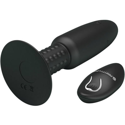 Pretty Love Bottom - Vibrator Anal Plug with Remote Control, Vibration and Rotation Function