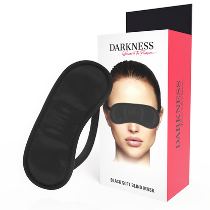 Darkness Bondage - Black Satin Eye Mask