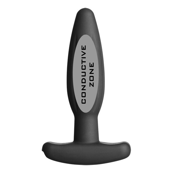 Electrastim Silicone Noir Rocker Small Anal Plug - Electrofund Anal Stimulator