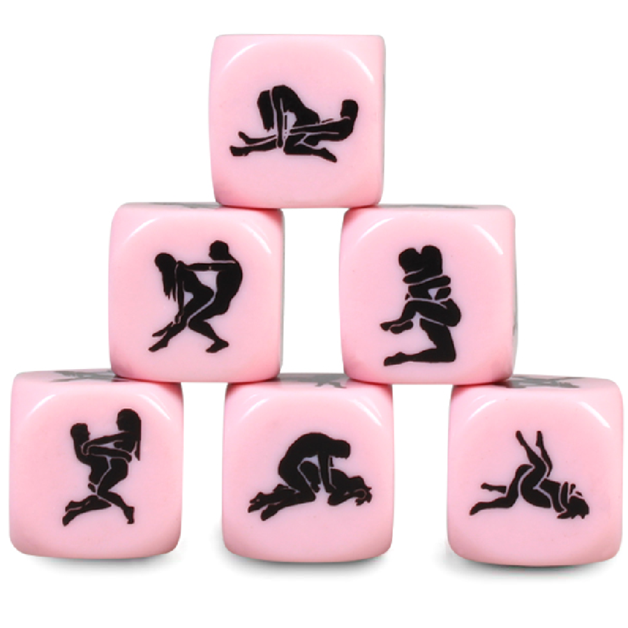 Secretplay 100% Games - Kamasutra Sexual Dice 25mm - Passion And Sexual Decisions At Indigo