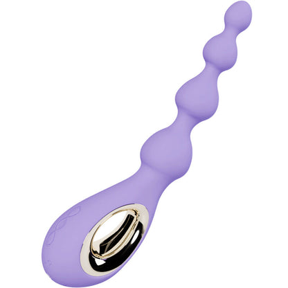 Lelo - Soraya Beads Anal Massager, 10 Vibration Modes, Violet Dusk, 234 x 59 x 46 mm