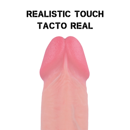 Rockarmy - Premium Liquid Silicone Avenger Realistic 19cm x 3.98cm, Soft and Realistic Silicone Dildo with Suction Cup and Hypoallergenic Material