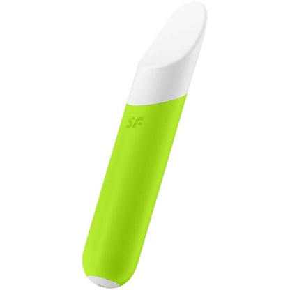 Satisfyer Vibrator Ultra Power Bullet 7 - Powerful Vibrations, Medical Silicone, Green