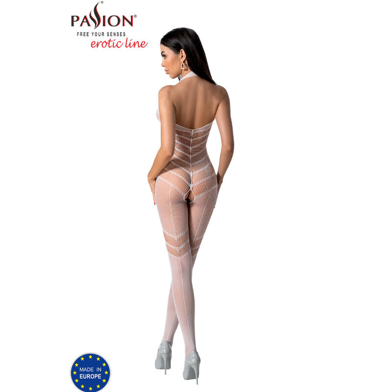 Passion Woman Bodystockings-Pasiune Bs100 Bodystocking Alb O Mărime Unică