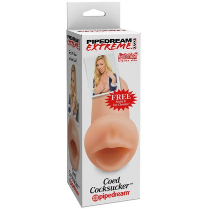 Extreme Toyz - Coed Cocksucker Realistic Gag, Deep Throat, 4.9 inches