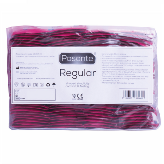 Pasante - Condoms Regular Range, 144 Units