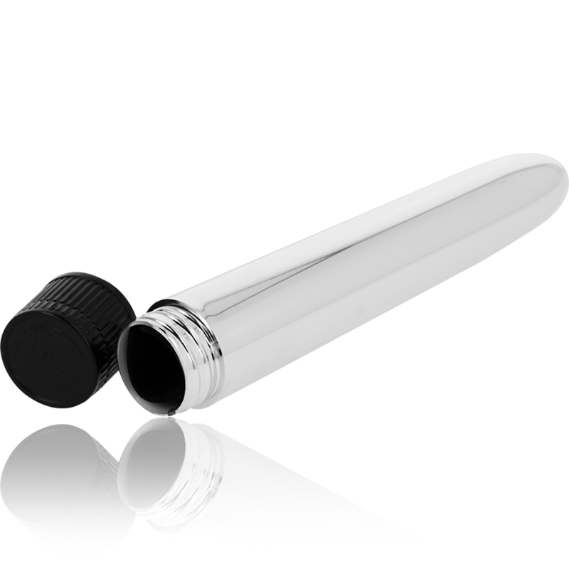 Ohmama Vibrators - Silver Classic Vibrator 17.5 cm, PVC, Adjustable Intensity