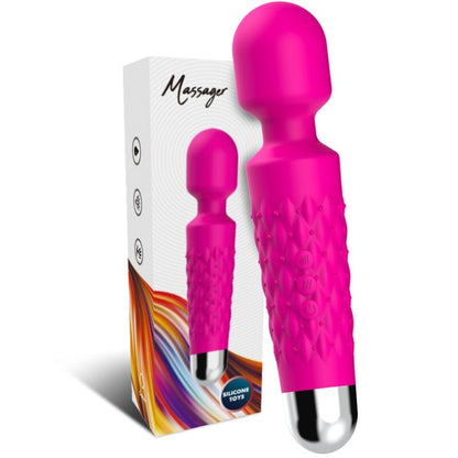 Armony Massagers- Poștaș Masager & Vibrator Cu Cap Super Flexibil Fucsia