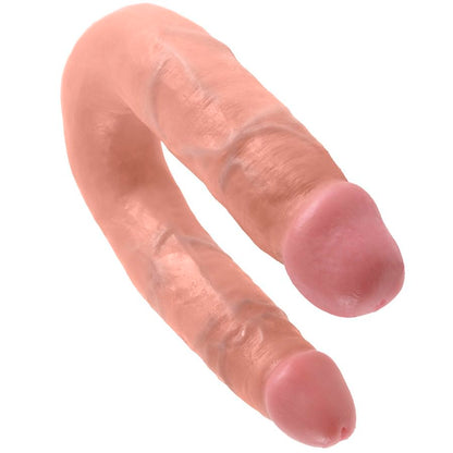 King Cock- Ushaped Medium Double Trouble Flesh