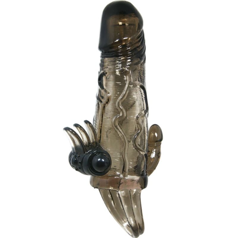 Baile For Him-Brave Man Penis Cover Cu Clitoris Și Stimulare Anală16,5 Cm