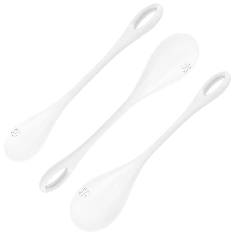 Satisfyer Balls- Yoni Power 1 Set De Antrenament Alb