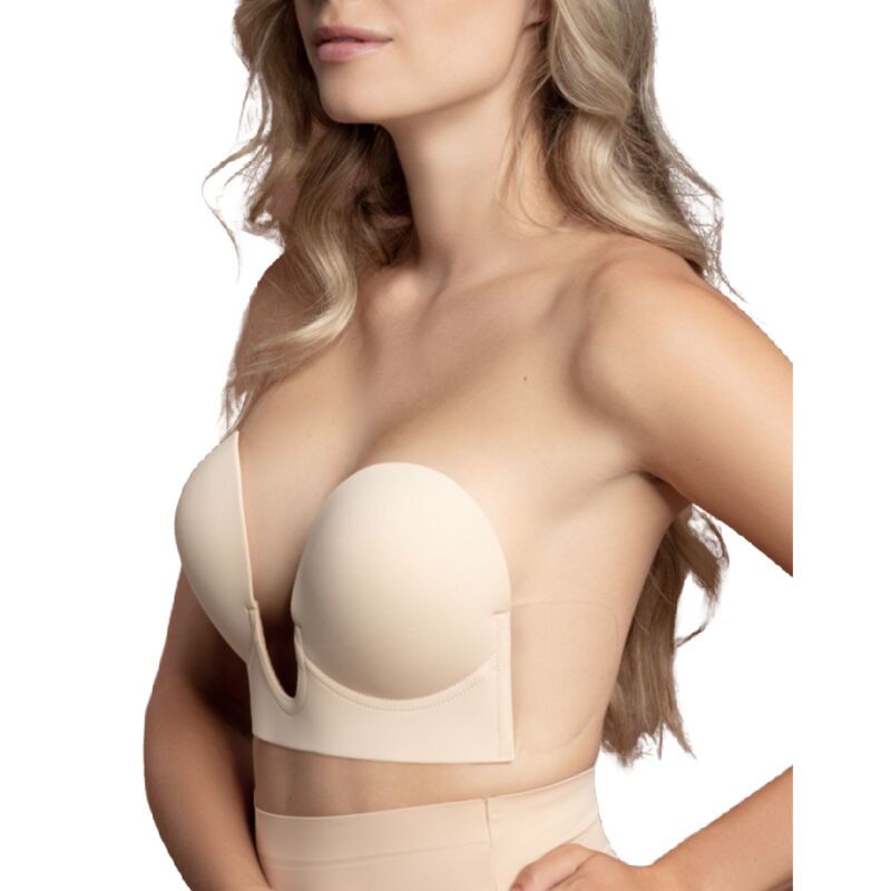 Bye Bra - U-Style Seamless Bra for Plunging Necks, Reusable