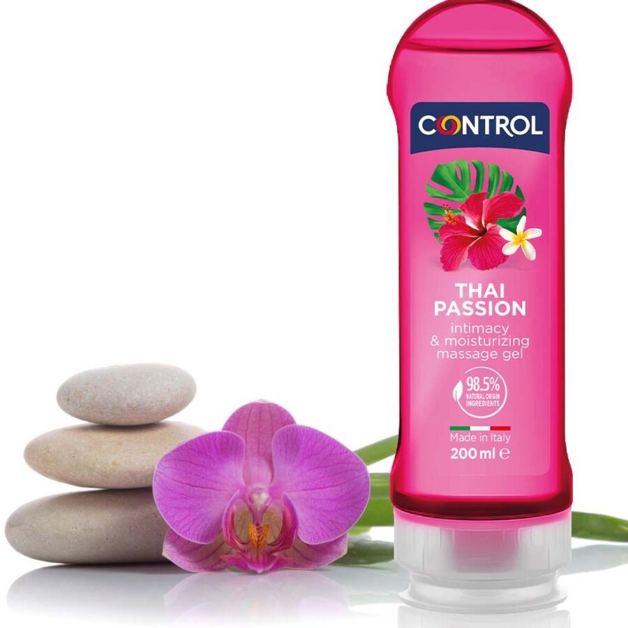 Control Lubes-Control 2In1 Masaj  Plăcere Thai Passion 200Ml