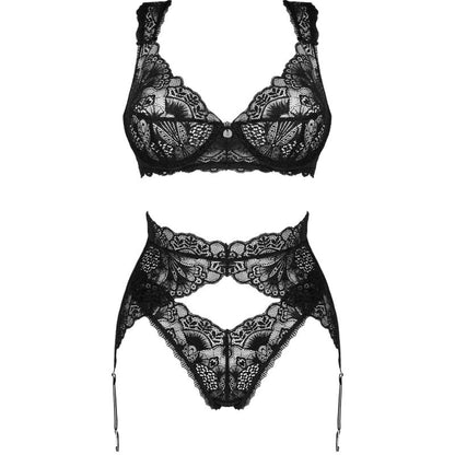 Obsessive Sets - Set Donna Dream 3 Pieces Black XL/XXL