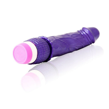 Baile Vibrators - Waves of Pleasure Purple Vibrator, Size: 23 cm x 4 cm, Material: Silicone, Multi Speed ​​Vibration