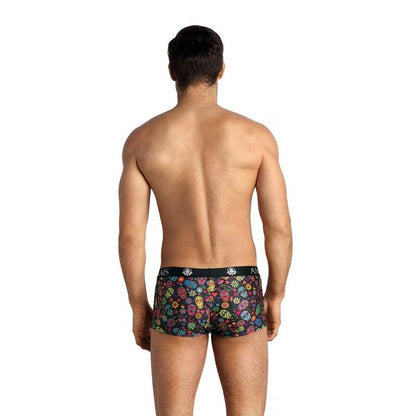 Anais Men Boxer &amp; Brief - Mexico S Modal Floral Skull Print Boxers