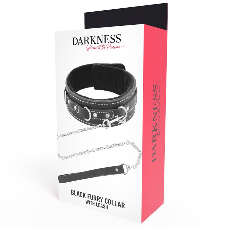 Darkness Bondage - High Quality Leather BDSM Leash Necklace