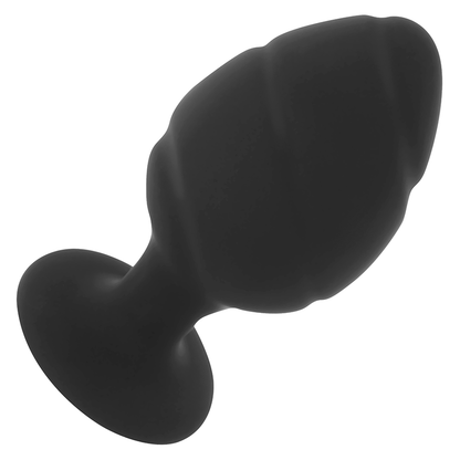 Ohmama Anal - Silicone Anal Plug Size L 9 cm, Soft and Hypoallergenic with Suction Cup