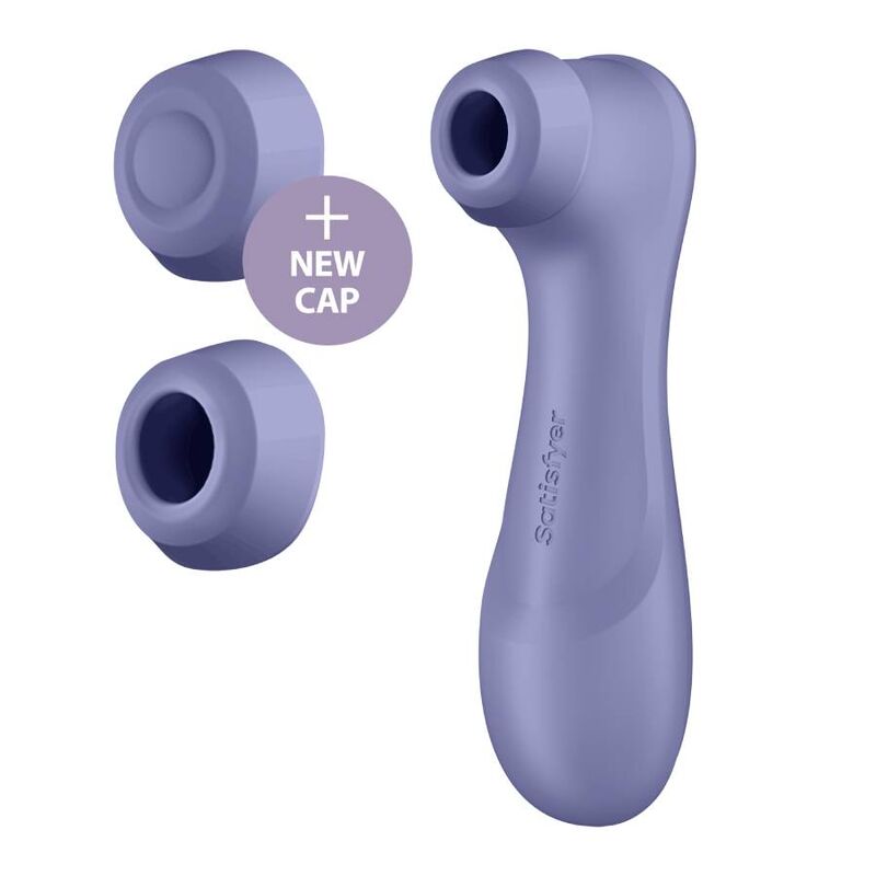 Satisfyer Connect - Clitoral Stimulator with Bluetooth and App Pro 2 Generation 3, Waterproof, Lilac, Soft Silicone Vibrator, 15 Years Warranty