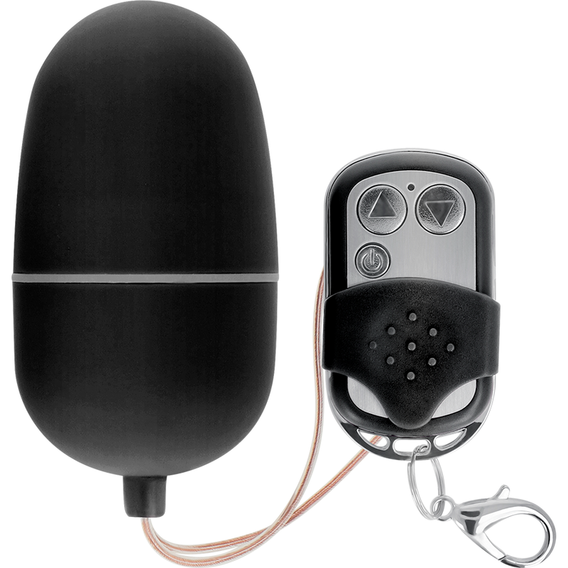 Online - Egg With Remote Control Vibration M Black, Water Resistant, Body Safe Materials