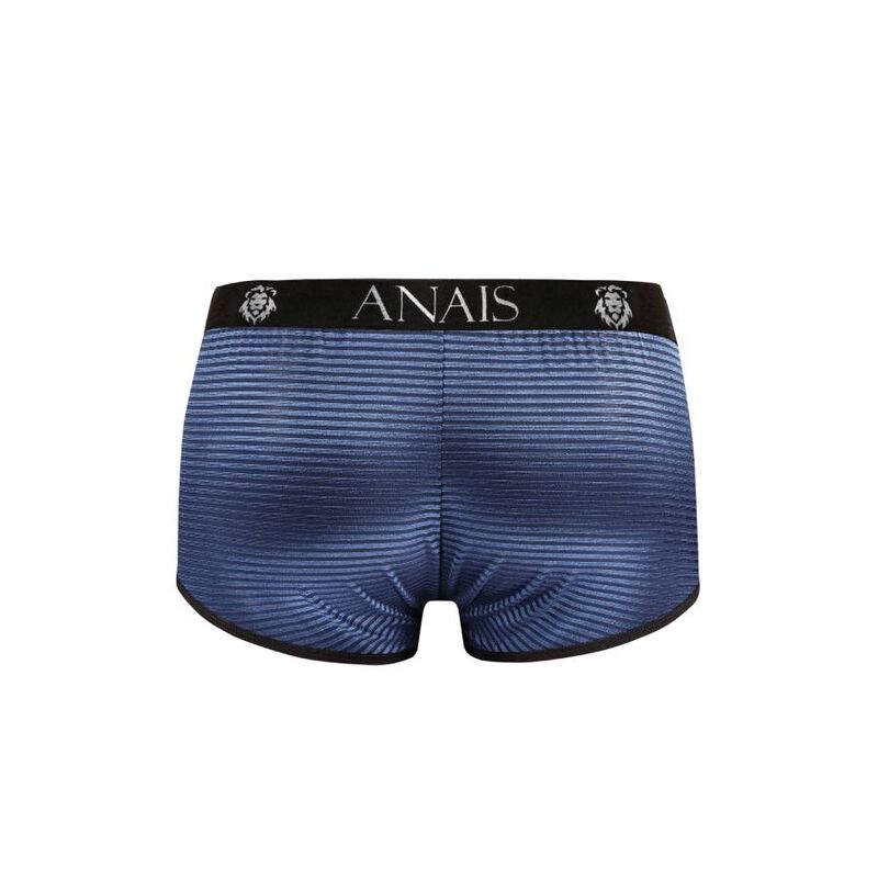 Anais Men - Naval Boxer S, Black Tulle in Navy Blue, Composition 94% Polyamide and 6% Elastane