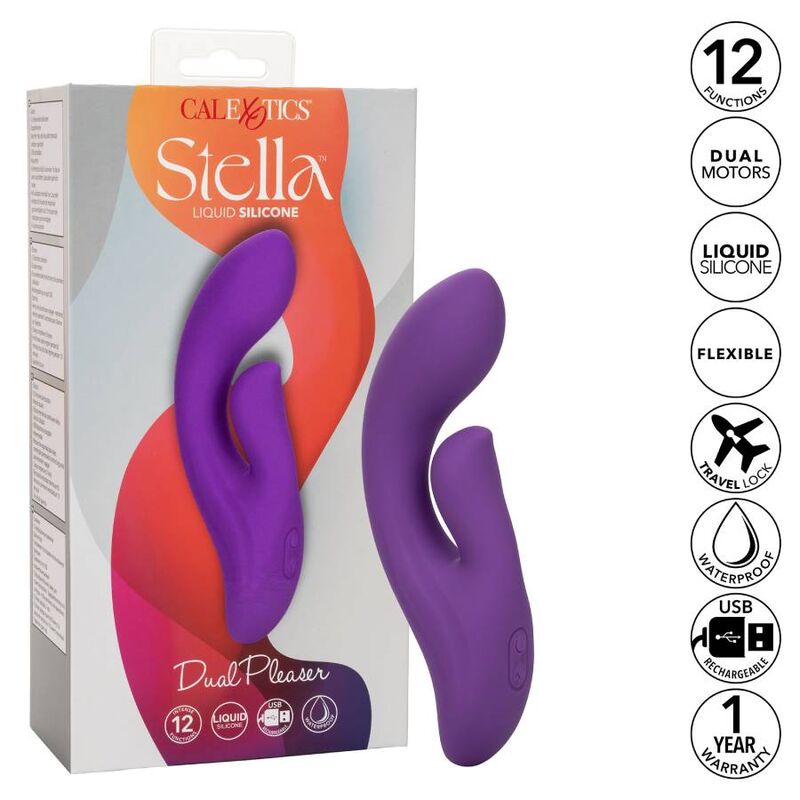 California Exotics- Stella Dual Pleaser Violet