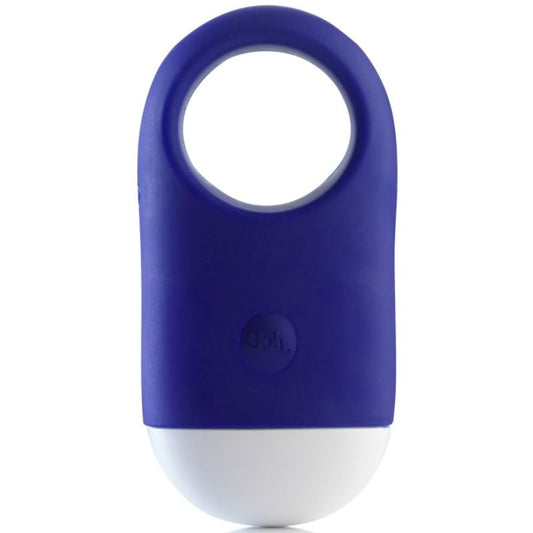 Ooh By Je Joue - Electric Blue Stimulating Case Penis Ring, Waterproof, Dimensions: 7.3 x 4.5 x 2.5 cm