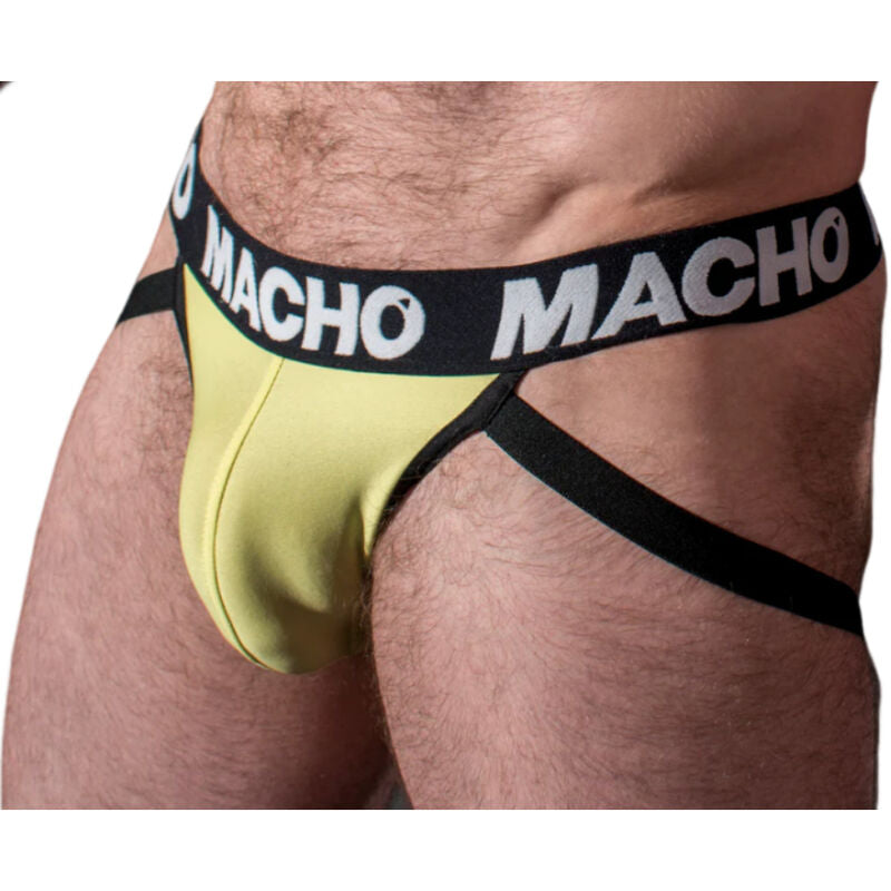 Macho Underwear- Mx25A Jock Lycra Galben S