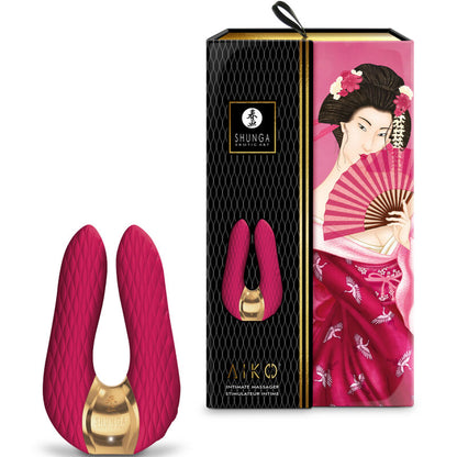 Shunga Toys- Aparat De Masaj Intim Aiko Fuchsia