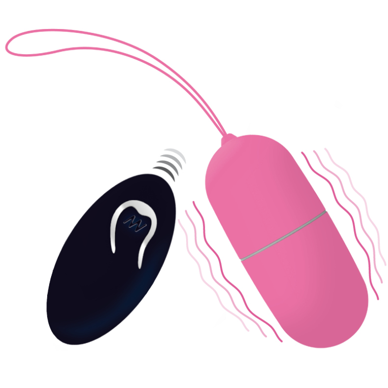 Intense Flippy I Egg Vibrator with Remote Control Pink - Extended Size and Pleasure, by Intense Couples Toys