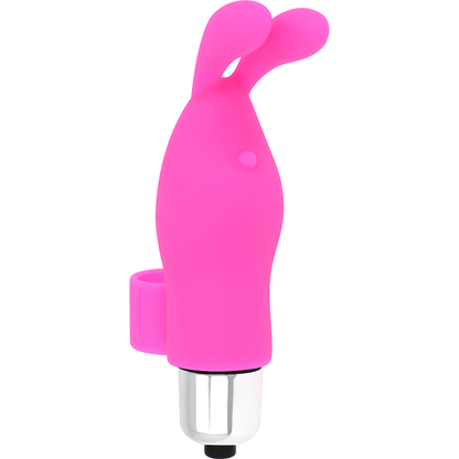 Ohmama Stimulating - Rabbit Stimulating Finger, Silicone, Water Resistant, 9.8 x 5 cm