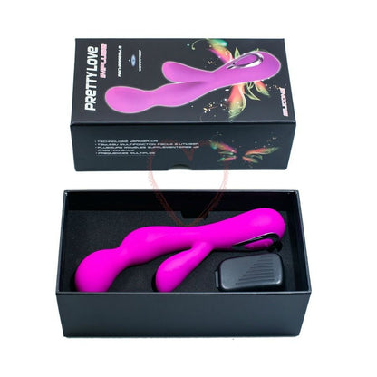 Pretty Love Smart - Elegant Vibrator with Triple Stimulation: G Spot, Clitoris and Body, Rechargeable, 3 Motors, 10 Vibration Modes