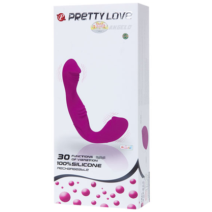 Pretty Love C-Type- Angelo Dublă Penetrare Pentru Cupluri Violet