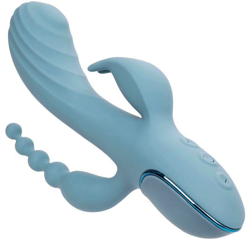 Calexotics- Vibrator Triplu Ecstasy Gri