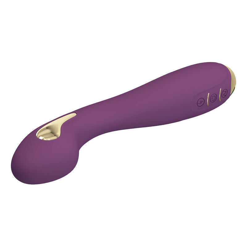 Pretty Love High Grade- Hector Electroshock Vibrator Prin App Control Violet