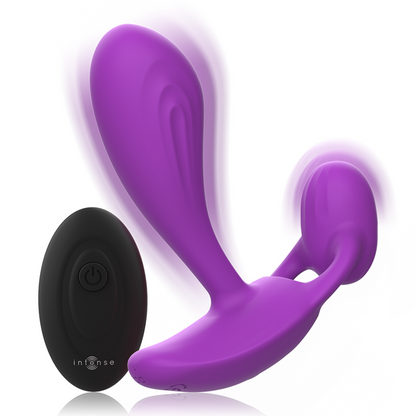 Intense Anal Toys-Intense Shelly Dop Anal Control De La Distanță Violet