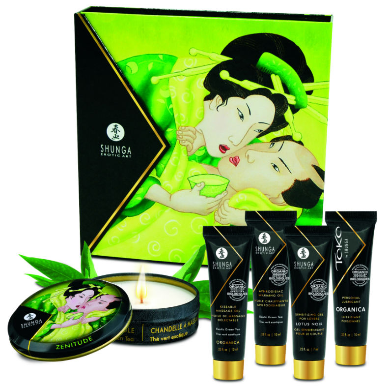 Shunga Kits-Geisha Secret Kit Ceai Verde Exotic