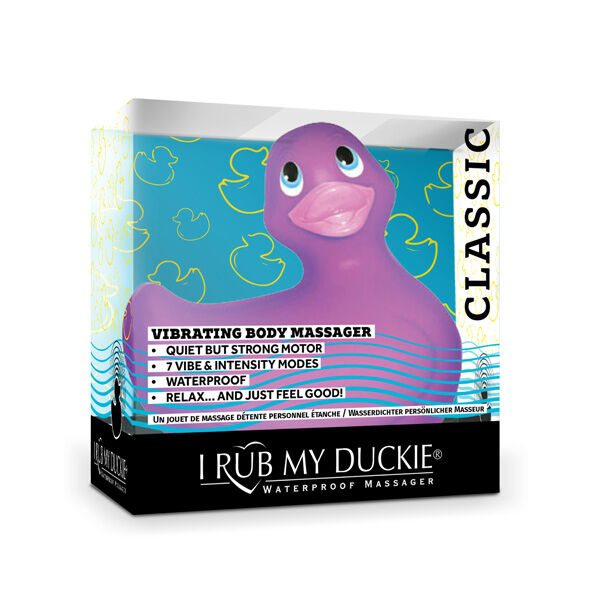 Big Teaze Toys - I Rub My Duckie Classic Vibrating Duck with 7 Vibration Patterns, Waterproof