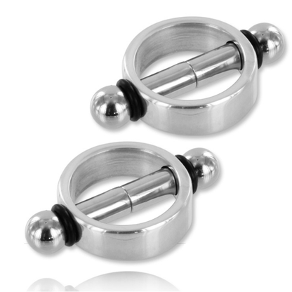 Magnetic Nipple Clamps - Hard Metal Set (Pair)