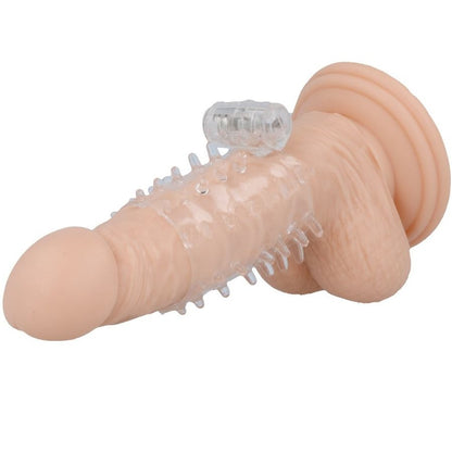 Casual Love-  Inel Casual Manșon Vibrator Transparent