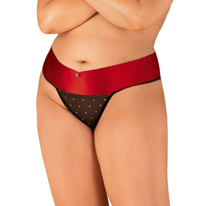 Obsessive Panties &amp; Thong - Tienesy Thong, Transparent Thong, XXL/XXXL