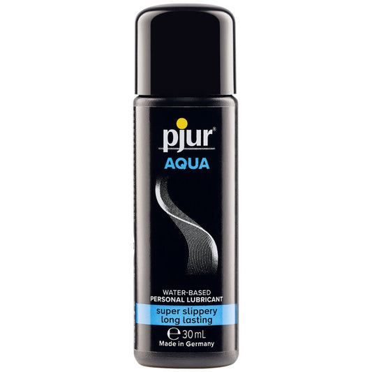 Pjur Aqua - Water-Based Premium Lubricant, Moisturizing and Slipping, 30 ml