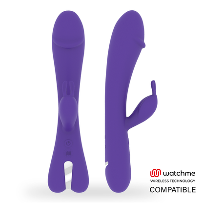 Mr. Boss - Rabbit Aitor Vibrator Compatible With Watchme Wireless Technology, 10 Vibration Modes, Water Resistant