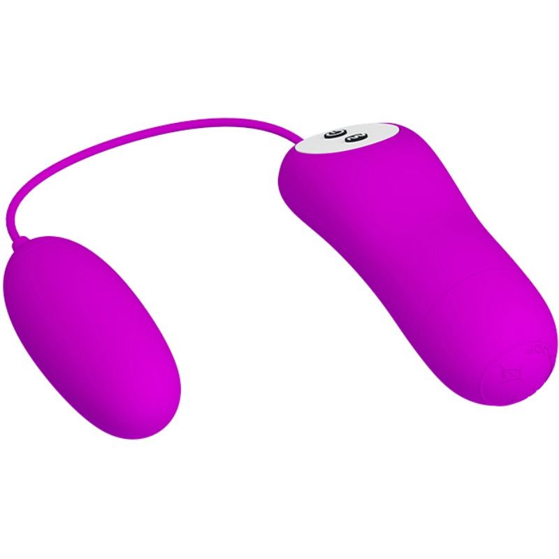 Pretty Love Flirtation - Eunice Double Egg Vibrator for Clitoral and Vaginal Pleasure