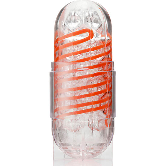 Tenga - Hexa Spinner Masturbator, With Internal Spiral System, Reusable, With Lubricant Included