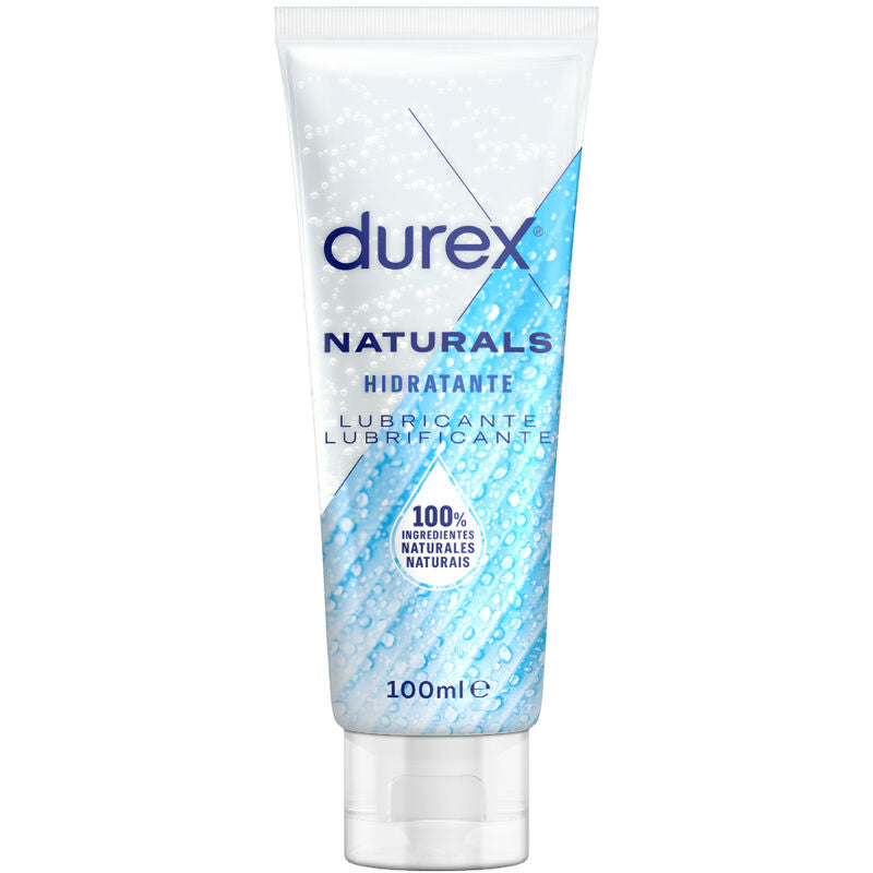 Durex - Naturals Lube Moisturizing, Natural Lubricant with Hyaluronic Acid, 100 ml