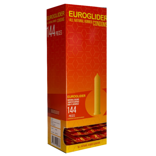 Euroglider - Standard Transparent Condoms, 144 Pieces