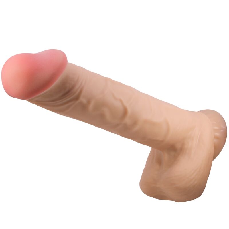 Pretty Love High Grade- Dildo Realist Cu Piele Glisantă Cu Ventuză Carne 26 Cm