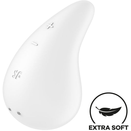 Satisfyer Layons- Vibrator Picătură De Rouă Pune Alb