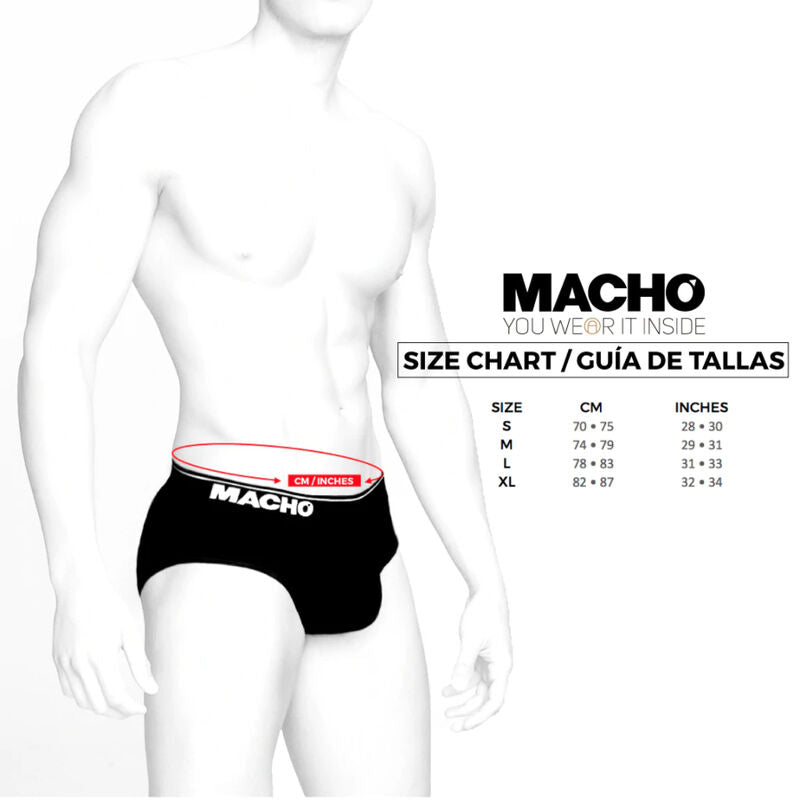 Macho Underwear - Briefs Dark Blue L